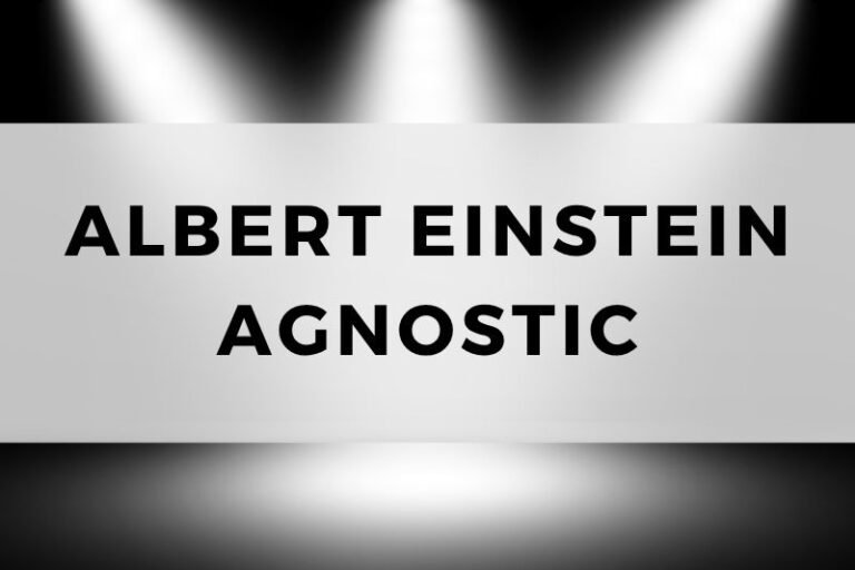 Albert Einstein Agnostic