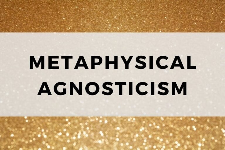 Metaphysical Agnosticism